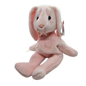 Vintage Ty Beanie Baby Hoppity The Bunny 1996 With Tags Word Errors